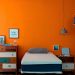 Cama Box Solteiro com Colchão Mola Ensacada Macio Guldi Natural e Azul