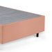 Cama Box Solteiro com Colchão Mola Ensacada Macio Guldi Natural e Azul