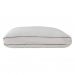 Cama Box Solteiro com Guarda Objetos Bege com Colchão Guldi Dream Mola Ensacada (30x88x188) e 1 Travesseiro Guldi Dream Branco e Azul