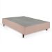 Cama Box Viúva Bege com Colchão Guldi Dream Mola Ensacada (30x128x188) Cinza e Branco