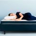 Cama Box Viúva com Colchão Guldi Duplo Plus D28 Branca e Azul