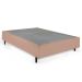 Cama Box com Colchão King Guldi Duplo D28 e 2 Travesseiros Guldi Soft Nasa Branco e Bege