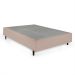 Cama Box com Colchão Viúva Guldi Duplo D28 e 2 Travesseiros Guldi Soft Nasa Branco e Bege