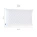 Cama Box com Colchão Viúva Macio Mola Ensacada e Travesseiro Soft Nasa Guldi Azul