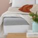 Colchão Casal Guldi Dream Mola Ensacada (30x138x188) Cinza e Branco