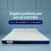 Colchão Casal Guldi Duplo Plus D28 (16x138x188) Branco e Azul