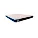 Colchão Casal Guldi Duplo Plus D28 (16x138x188) Branco e Azul