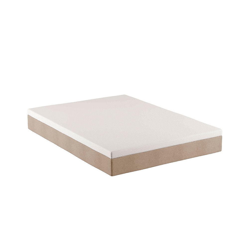 Colchão Casal Guldi Massageador Quântico Molas Ensacadas (30x138x188) Branco e Bege