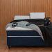 Colchão Casal Mola Ensacada Guldi Original Firme (25x138x188) Azul e Branco