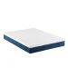 Colchão Casal Mola Ensacada Guldi Original Firme (25x138x188) Azul e Branco