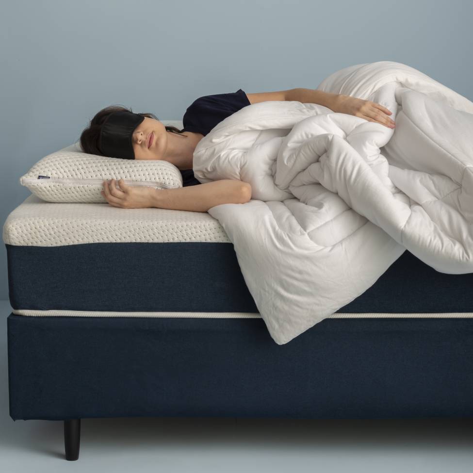 Colchão Casal Mola Ensacada Guldi Original Macio (25x138x188) Azul e Branco