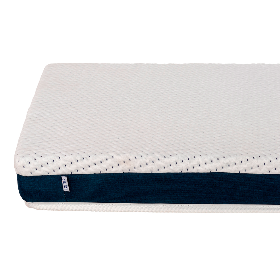 Colchão Infantil Guldi Baby D20 (10x70x130) Branco e Azul
