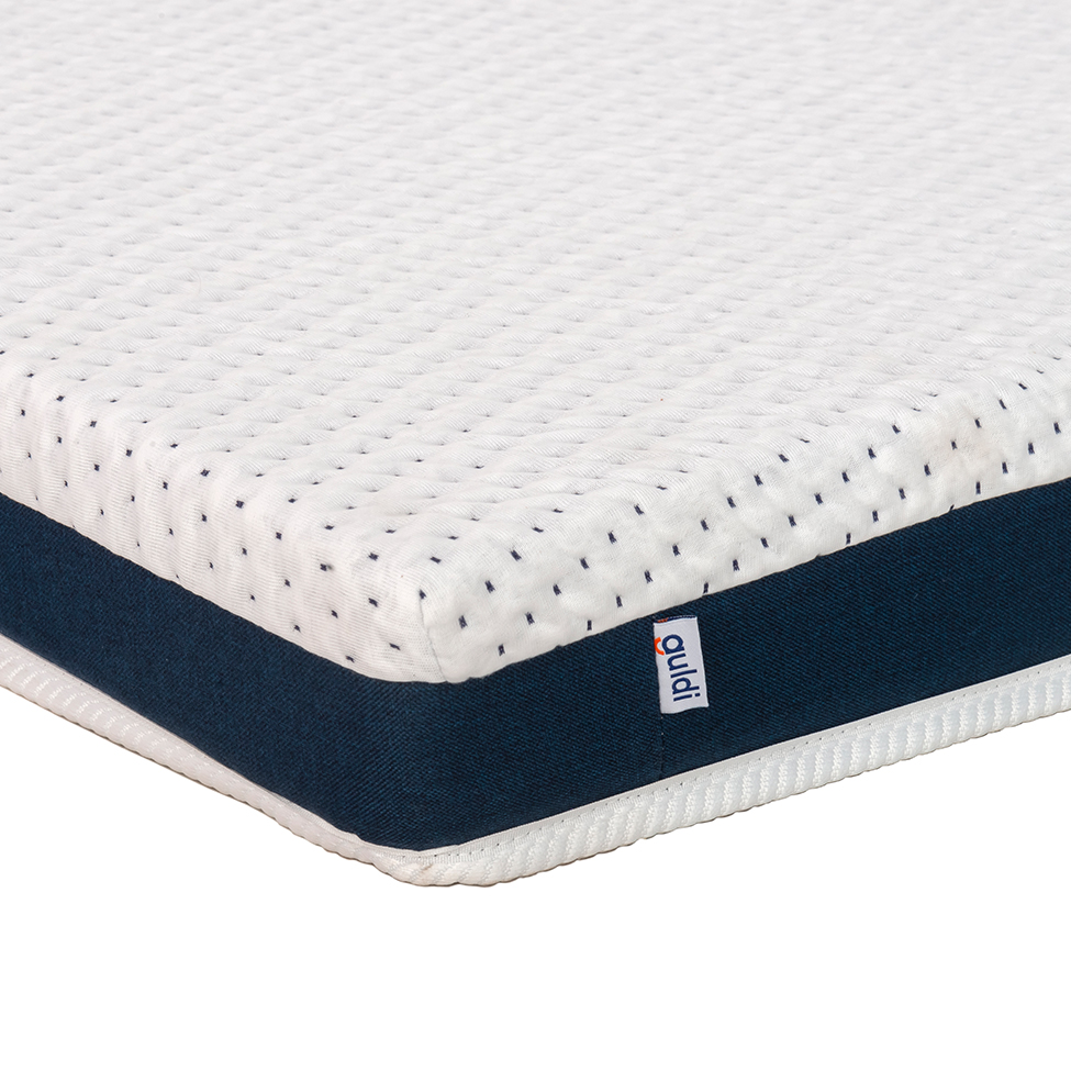 Colchão Infantil Guldi Baby D20 (10x70x130) Branco e Azul