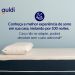 Colchão King Mola Ensacada Guldi Original Macio (25x193x203) Azul e Branco