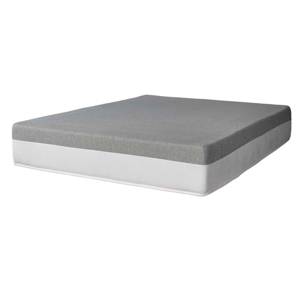 Colchão Queen Guldi Dream Mola Ensacada (30x158x198) com 2 Travesseiros Guldi Soft Nasa Branco e Cinza