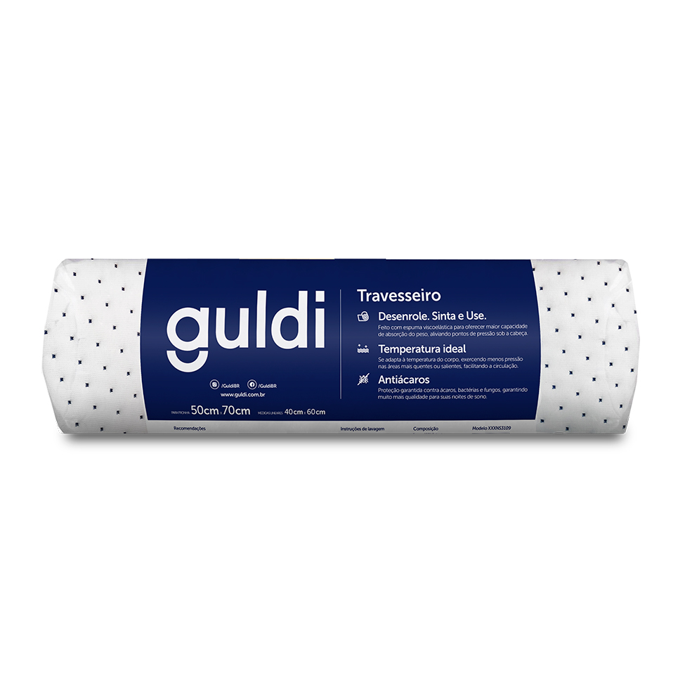 Colchão Queen Guldi Duplo D28 com 2 Travesseiros Guldi Soft Nasa Branco