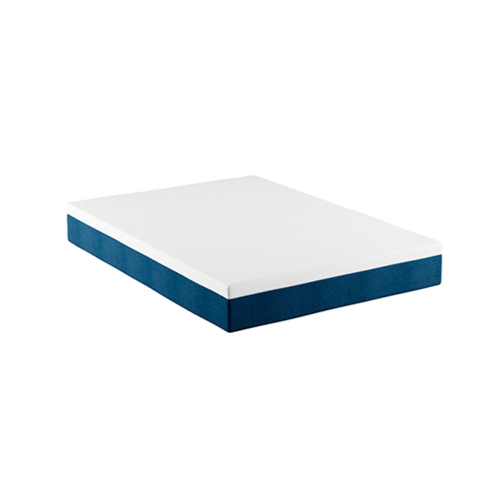 Colchão Queen Mola Ensacada Guldi Original Firme (25x158x198) Azul e Branco