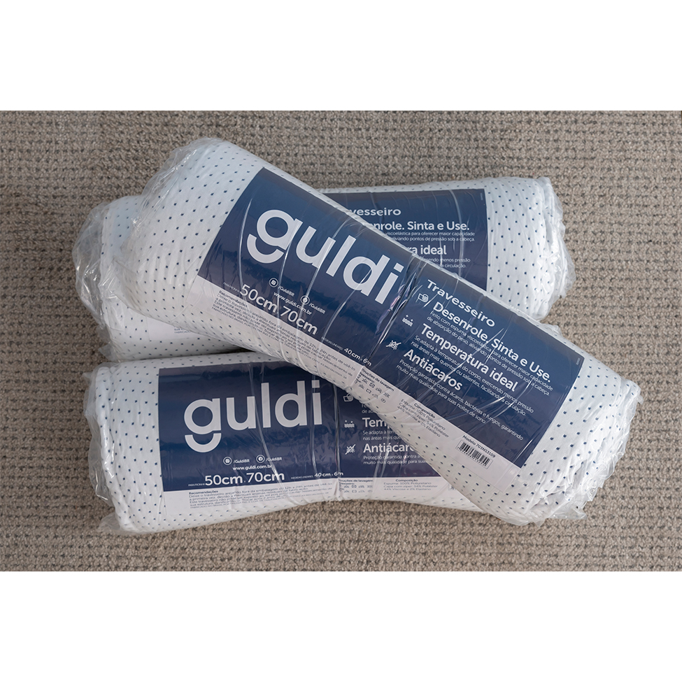 Colchão Solteiro 88 Guldi Duplo D28 com 1 Travesseiro Guldi Soft Nasa Branco