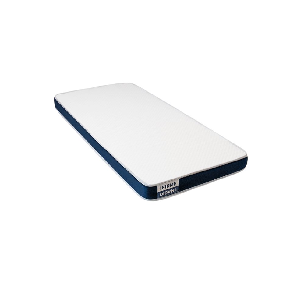 Colchão Solteiro Guldi Duplo Plus D28 (16x88x188) Branco e Azul