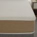 Colchão Solteiro Guldi Massageador Quântico Molas Ensacadas (30x88x188) Branco e Bege