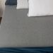 Colchão Solteiro King Guldi Dream Mola Ensacada (30x96x203) Cinza e Branco