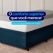 Colchão Solteiro King Guldi Dream Mola Ensacada (30x96x203) Cinza e Branco