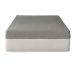 Colchão Solteiro King Guldi Dream Mola Ensacada (30x96x203) com Travesseiro Guldi Soft Nasa Branco e Cinza