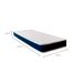 Colchão Solteiro King Guldi Duplo Plus D28 (16x96x203) Branco e Azul
