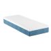Colchão Solteiro King Mola Ensacada Guldi Original Macio (25x96x203) Azul e Branco