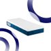Colchão Solteiro Mola Ensacada Guldi Original Firme (25x88x188) Azul e Branco