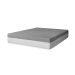 Colchão Viúva Guldi Dream Mola Ensacada (30x128x188) Cinza e Branco