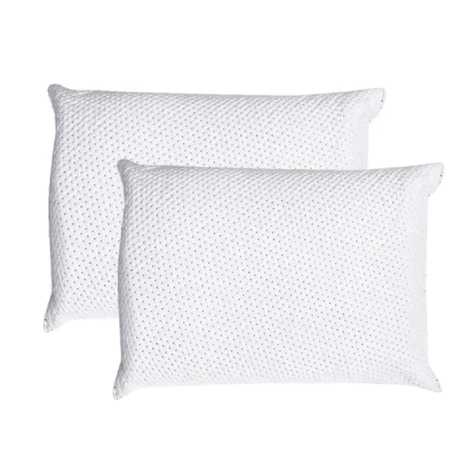 Conjunto com 2 Travesseiros Guldi Soft Nasa Branco
