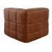 Módulo Canto Sofá Guldi Popup Corino Caramelo