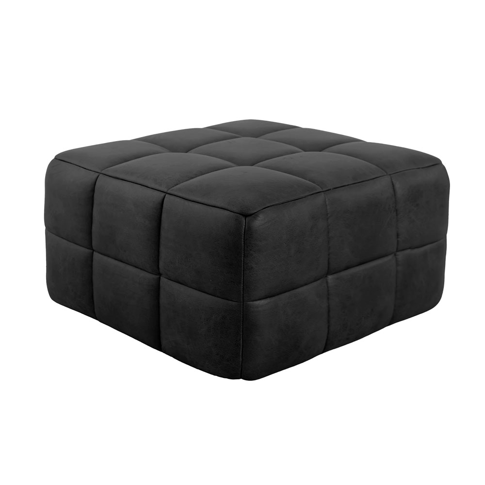 Módulo Puff Sofá Guldi Popup Corino Preto