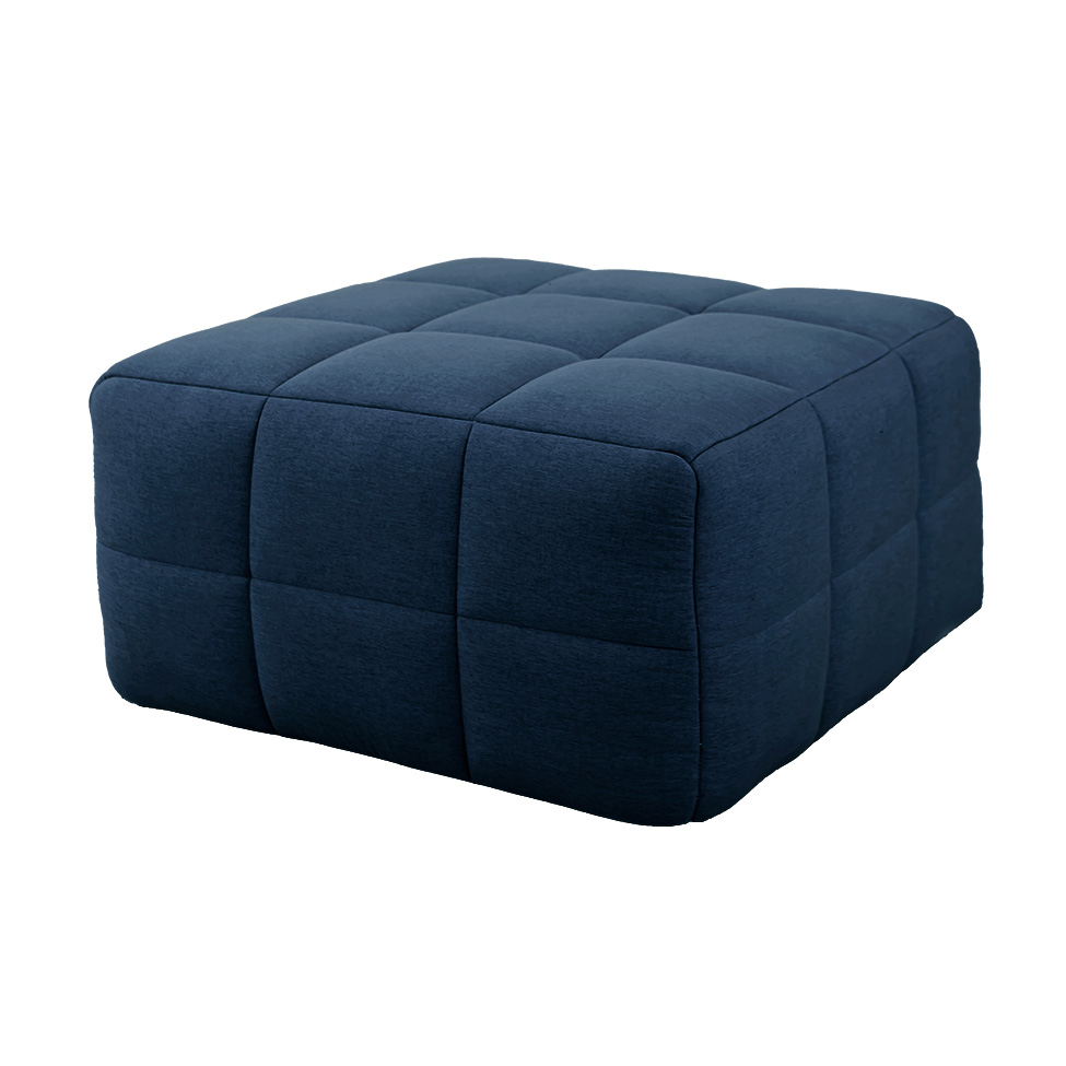 Sofá Guldi Popup com 2 Módulos Canto e 2 Centrais Linho Azul
