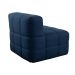 Sofá Guldi Popup com 2 Módulos Centrais Linho Azul