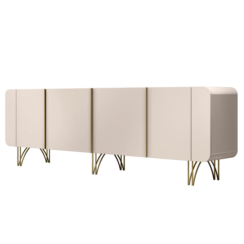 Balcão Aparador Buffet Saluti Off White - HB Móveis