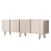 Balcão Buffet Saluti 4 Portas Off White - HB Móveis