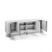 Balcão Buffet Saluti 4 Portas Off White/Cinamomo - HB Móveis