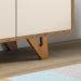 Buffet Aparador Sollare com 2 Portas e 2 Gavetas Carvalho Intense/Off White - HB Móveis