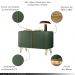 Conjunto Decorativo 1 Cristaleira e 2 Buffets Évora/Saluti/Benvenuto Verde Pistache G26 - HB Móveis