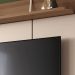 Home Painel Galax Suspenso para TV até 70 Polegadas com Off White/Castanho G26 - Hb Móveis