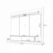 Home Painel Galax Suspenso para TV até 70 Polegadas com Off White/Cinamomo G26 - Hb Móveis