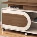 Home Painel Theater Orbis Sala TV até 55" Polegadas Castanho/Off White