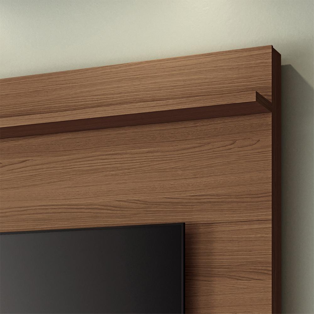 Home Painel Theater Orbis Sala TV até 55" Polegadas Castanho/Off White