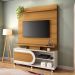 Home Painel Theater Orbis Sala TV até 55" Polegadas Cinamomo/Off White