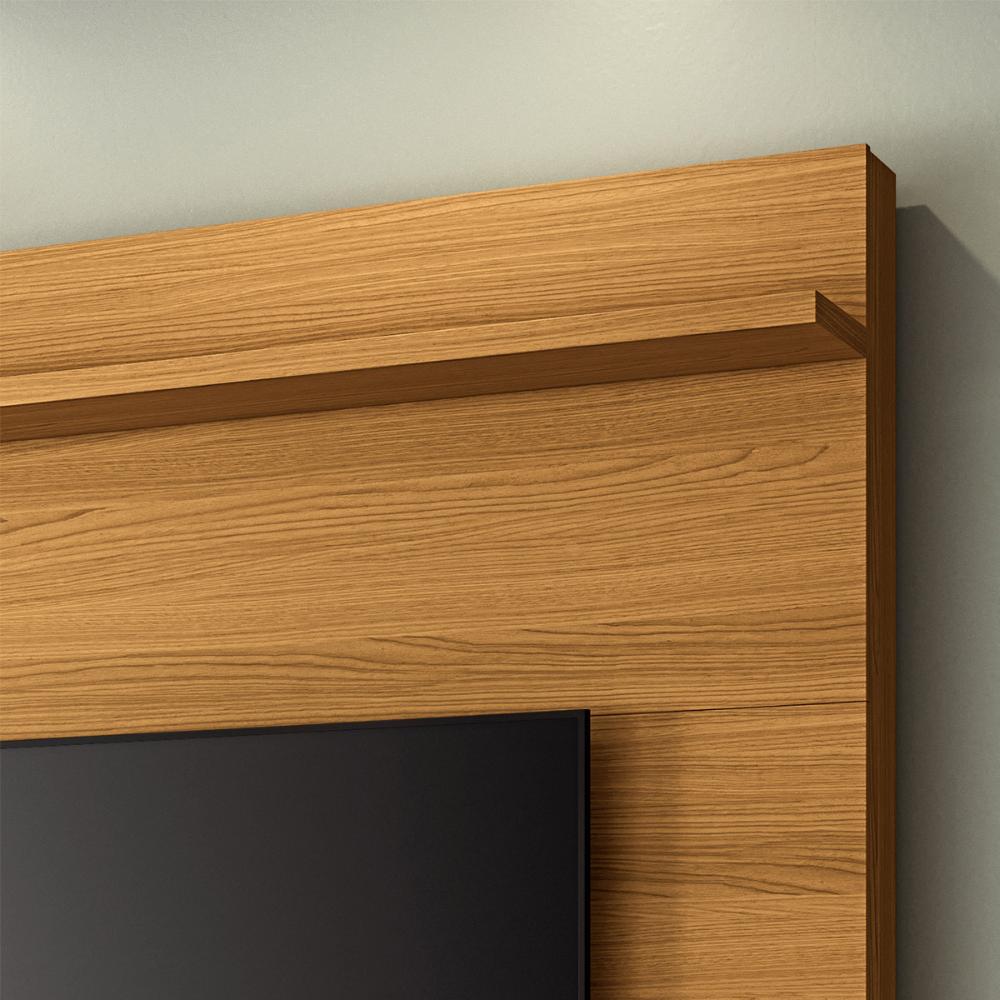 Home Painel Theater Orbis Sala TV até 55" Polegadas Cinamomo/Off White