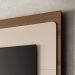 Home Painel Theater Quantum Sala TV até 70 Polegadas Off White/Castanho