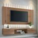 Home Suspenso Illusion 1.8 Nature/Off White para TV até 55” - HB Móveis