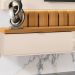 Home Suspenso Illusion 2.2 Off White/Cinamomo para TV até 70” - HB Móveis
